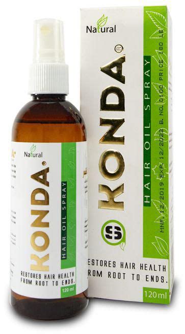 konda hair oil spray 120 ml