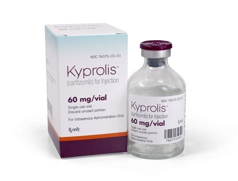 kyprolis 60 mg pd. iv inf. vial