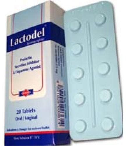 سعر دواء lactodel 2.5mg 20 tab.