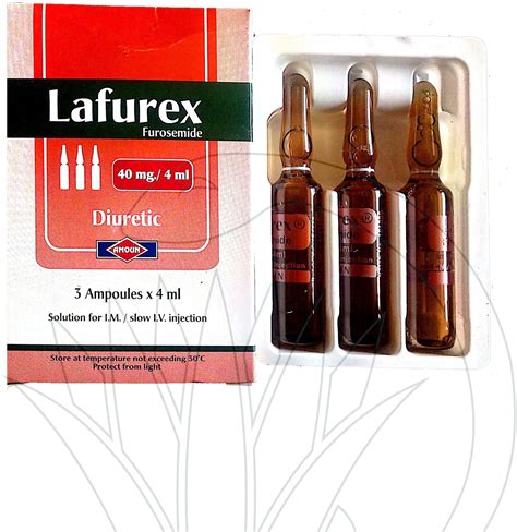 سعر دواء lafurex 40mg/4ml 3 amp.
