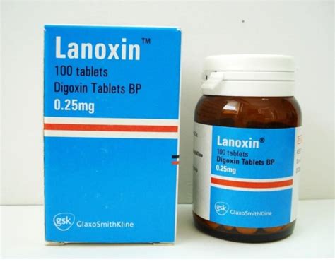 سعر دواء lanoxin 0.25mg 100 tab.