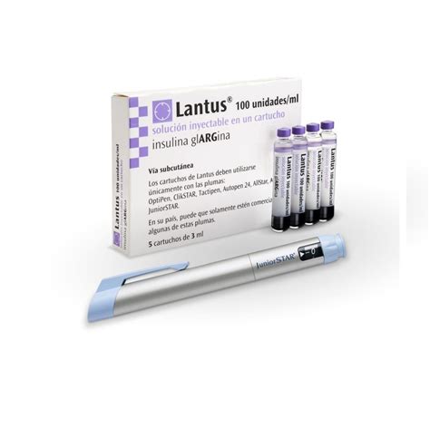 lantus 100 i.u./ml 5 cartridges