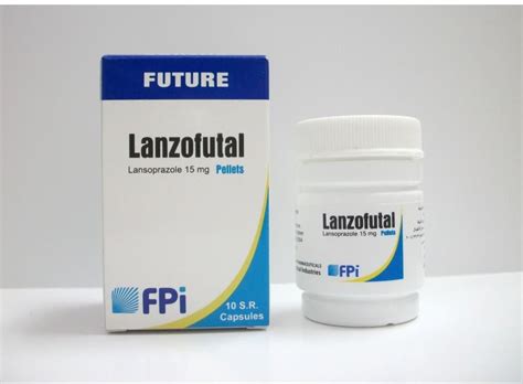 سعر دواء lanzofutal 15 mg 10 caps.