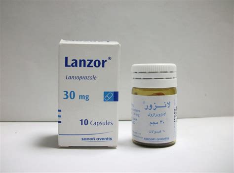 سعر دواء lanzor 30 mg 10 caps.