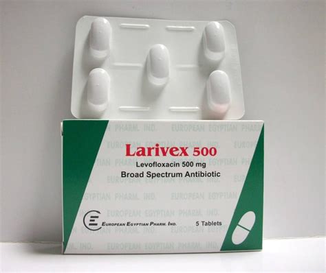 larivex 500mg 5 tab.
