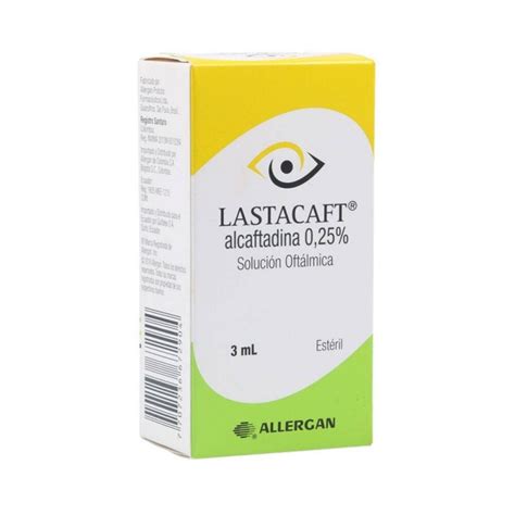 سعر دواء lastacaft 0.25% eye drops 3 ml