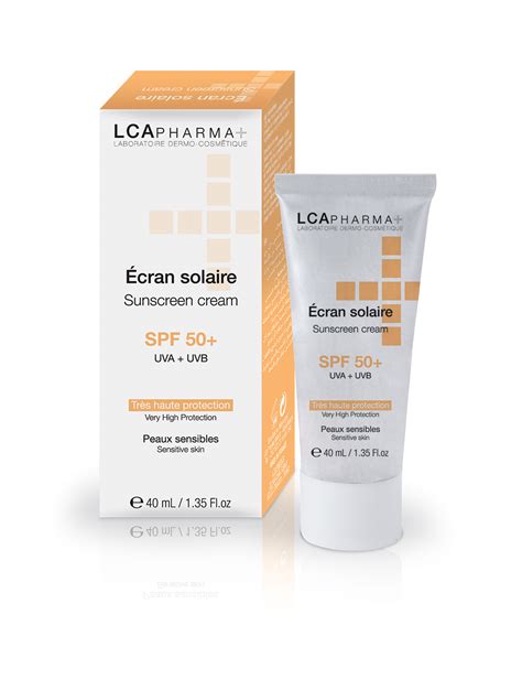 lca sunblock spf 50+ cream 40 ml