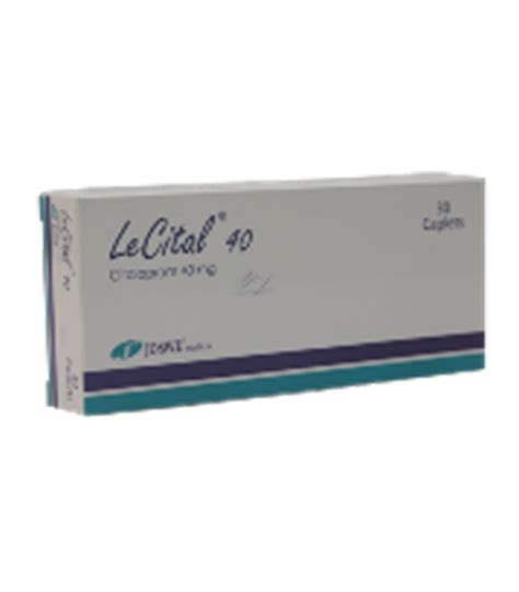 lecital 40 mg 30 tab