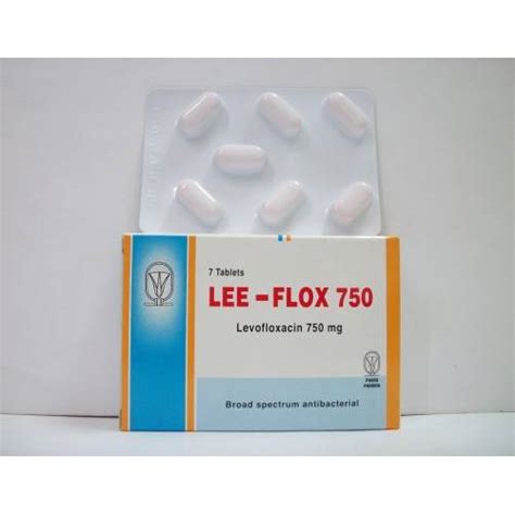 lee-flox 750mg 7 f.c.tab.