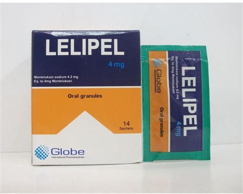 سعر دواء lelipel 4mg 14 oral granules in sachets