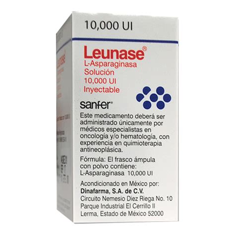 leunase 10000 k u vial