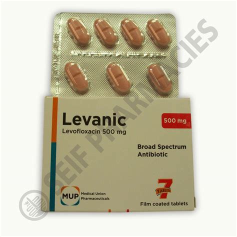 levanic 500mg 7 f.c. tab.