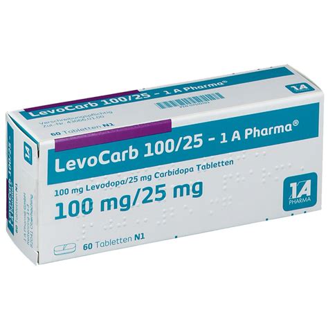 levocar 100/25mg 10 tab.