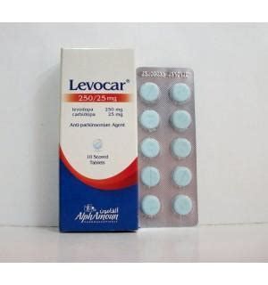 سعر دواء levocar 250/25 mg 30 tab.