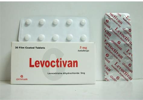 سعر دواء levoctivan 5mg 30 f.c. tab.