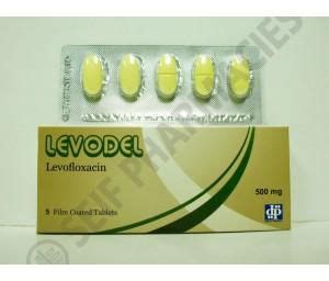 levodel 500 mg 5 f.c. tabs.