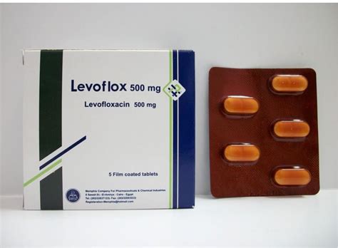 سعر دواء levoflox 500mg 5 f.c. tabs.