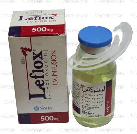 levoflox 500mg vial for i.v. inf.