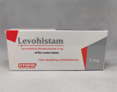 سعر دواء levohistam 5 mg 30 f.c. tabs.