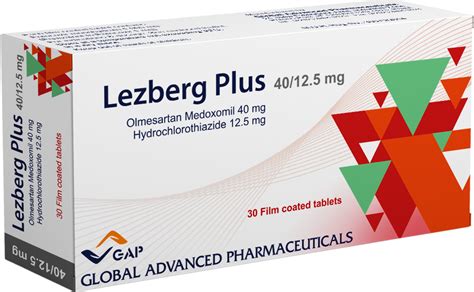 سعر دواء lezberg plus 40/12.5mg 30 f.c.tab
