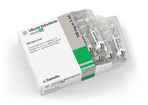 lidocaine 2% (otsuka) amp. 5 ml