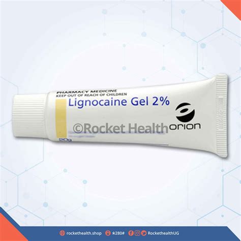 lignocaine hydrochloride 2% gel