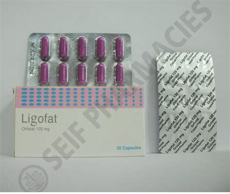 ligofat 120mg 30 capsules
