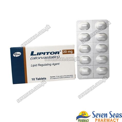 lipitor 20 mg 7 tab