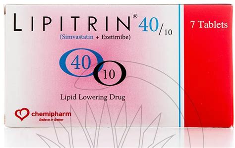 lipitrin 10/40 mg 7 tab.