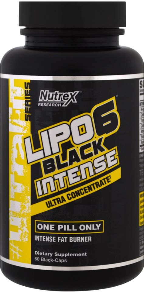 lipo 6 black ultra 60 cap