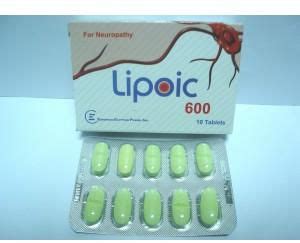 سعر دواء lipoic 600mg 10 tab.