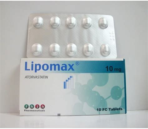 سعر دواء lipomax 10mg 10 f.c. tabs. (n/a)
