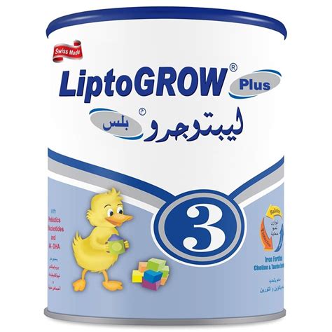 سعر دواء liptogrow plus 3 milk 400 gm