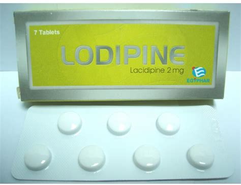 سعر دواء lodipine 4mg 7 f.c. tabs.