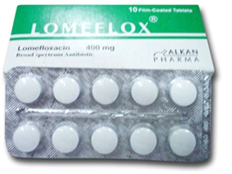 سعر دواء lomeflox 400mg 10 f.c. tabs.