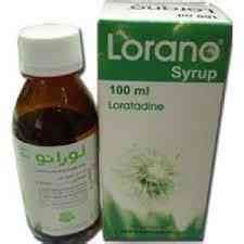 lorano 5mg/5ml syrup 100ml