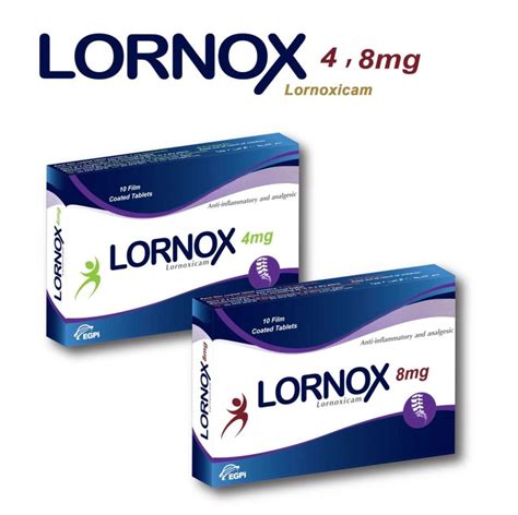 سعر دواء lornox 4mg 10 f.c. tabs.