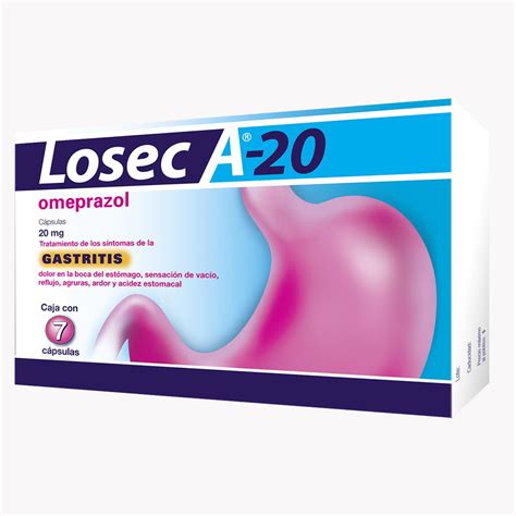 losec 20mg 7 caps.