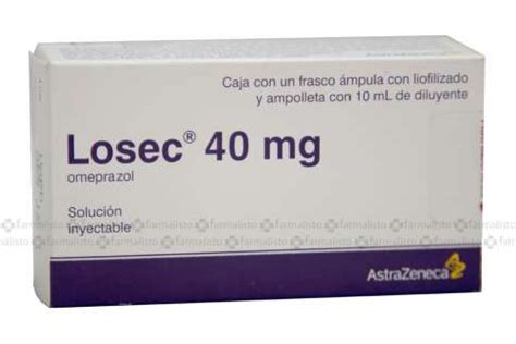 losec 40mg 5/vial