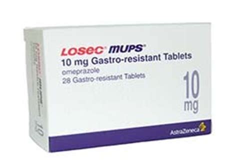 losec mups 10 mg 7 gastro-resistant tabs