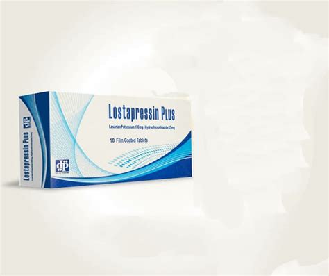 سعر دواء lostapressin plus 100/25mg 10 f.c. tabs.