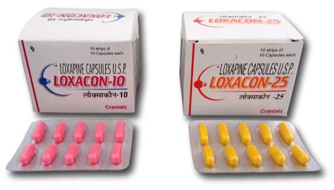 loxapine 25mg 10 cap