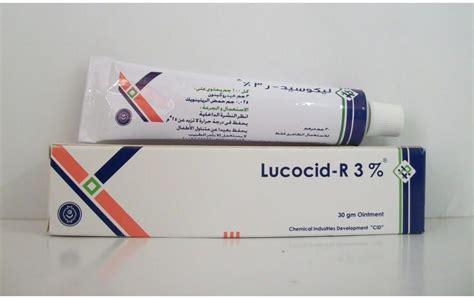 سعر دواء lucocid-r 3% oint. 30 gm