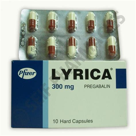 lyrica 300 mg 10 caps.