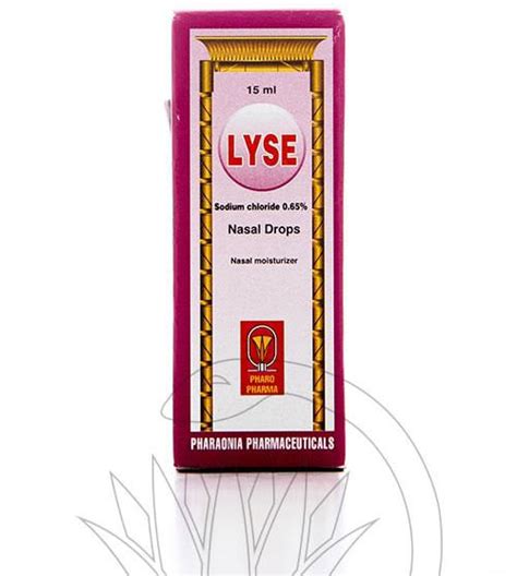 lyse 0.65% nasal drops 15 ml