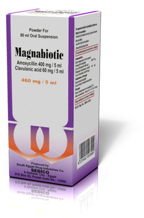 magnabiotic 312.5mg/5ml susp. 80ml