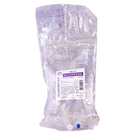 mannitol 10% 500ml i.v.infusion (pol)