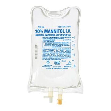 سعر دواء mannitol 20% 500ml i.v.inf. (rubber cap)