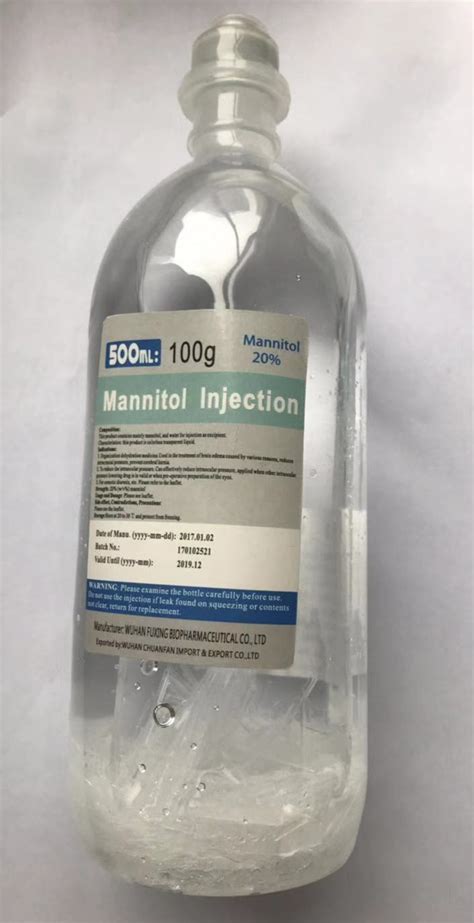 سعر دواء mannitol 20% inf. 500 ml (rubber cap)