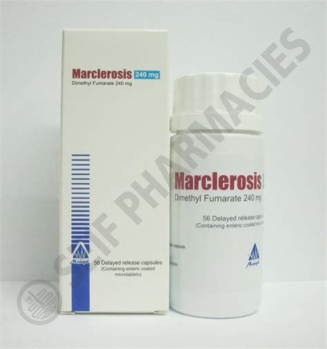 سعر دواء marclerosis 240 mg 56 dela. rel. caps.